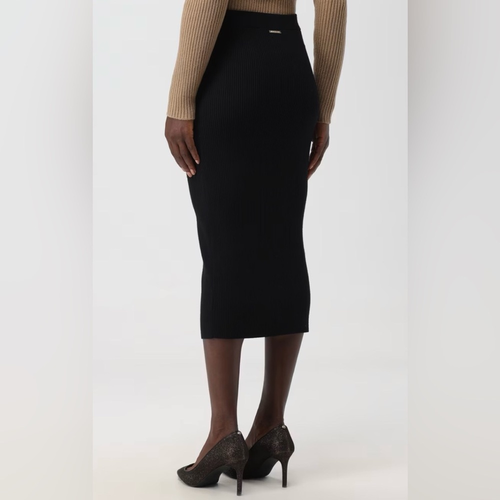 MICHAEL MICHAEL KORS ribbed knit skirt​